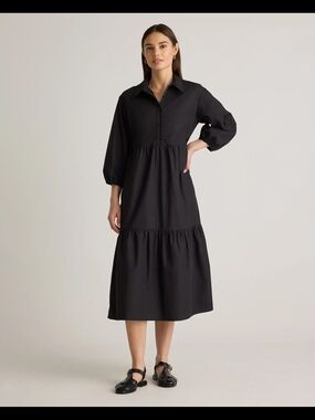 NWT Cotton Midi Tunic Dress